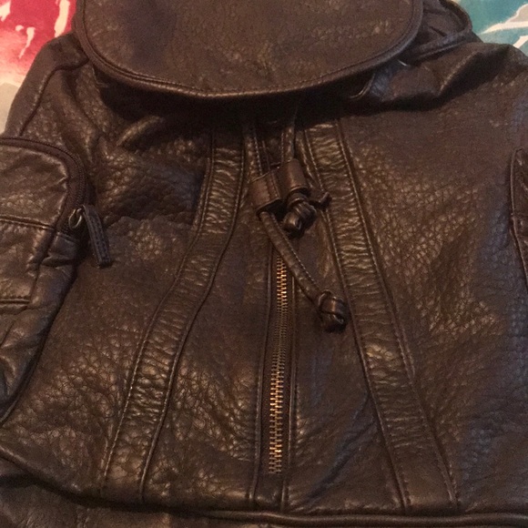 Brown Mini Backpack - Picture 2 of 6